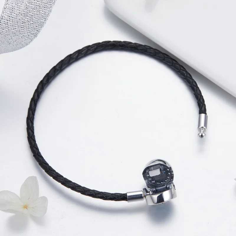 (image for) Pandora Style Leather Magical Mysteries Bracelet - SCB113 - View 4