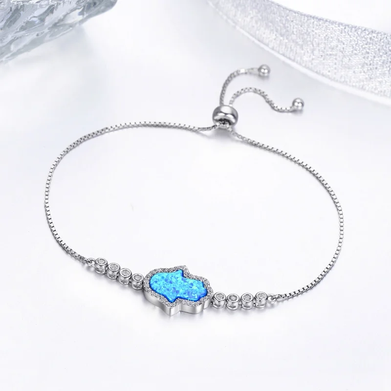 (image for) Pandora Style Lucky Hand Bracelet - VSB002 - View 3