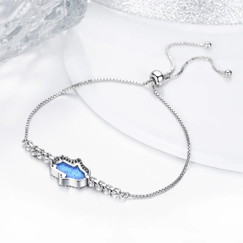 (image for) Pandora Style Lucky Hand Bracelet - VSB002 - View 4