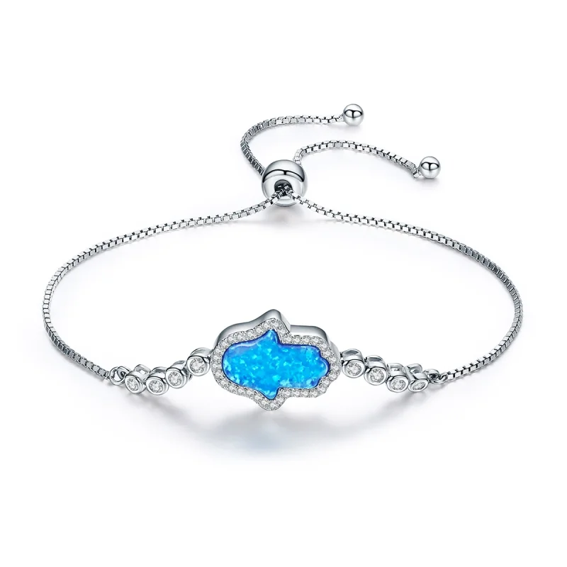 (image for) Pandora Style Lucky Hand Bracelet - VSB002 - Product Image