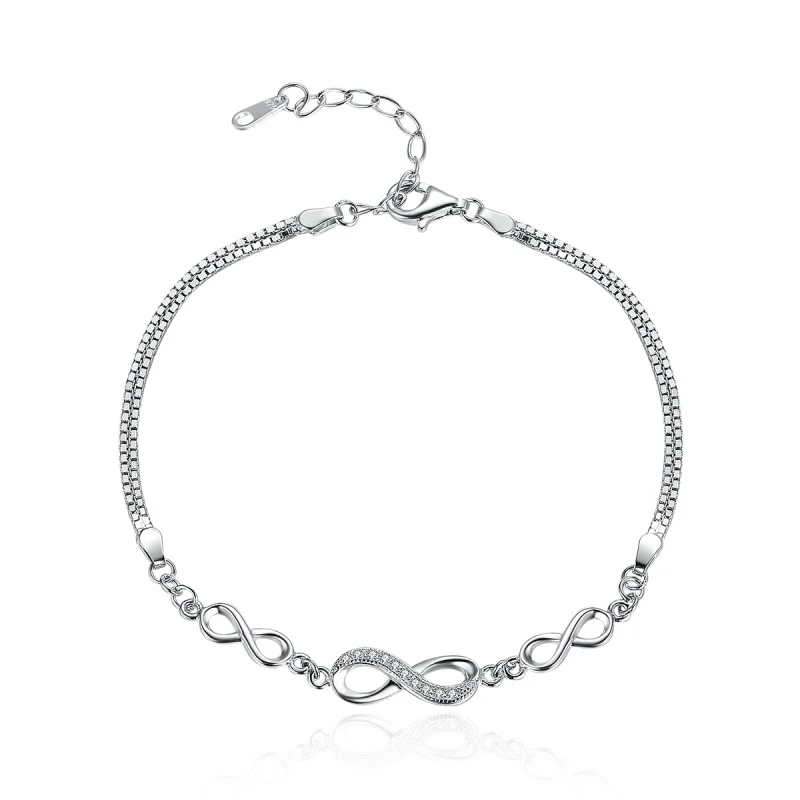(image for) Pandora Style Silver Endless Elegance Slider Bracelet - SCB037 - Product Image