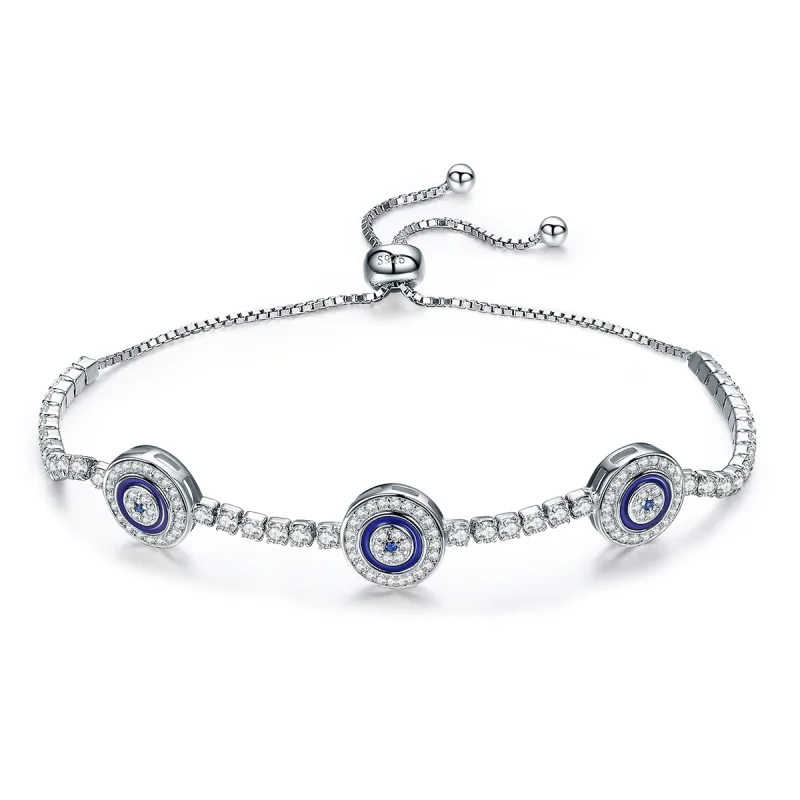 (image for) Pandora Style Silver Guardian bracelet - SCB002 - View 2