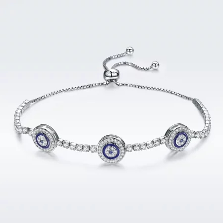 Pandora Style Silver Guardian bracelet - SCB002