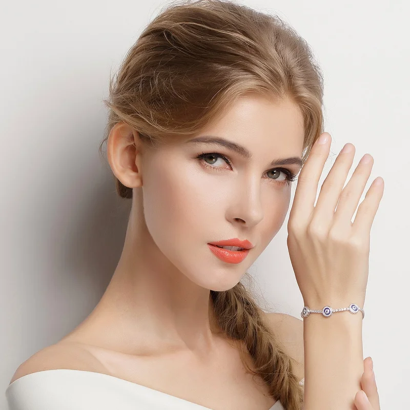 (image for) Pandora Style Silver Guardian bracelet - SCB002 - View 4