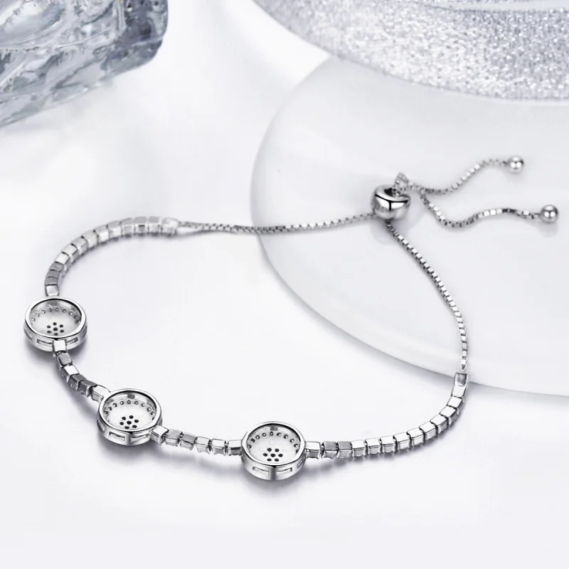 (image for) Pandora Style Silver Guardian bracelet - SCB002 - View 5