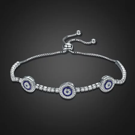 Pandora Style Silver Guardian bracelet - SCB002