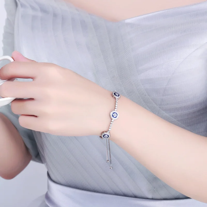 (image for) Pandora Style Silver Guardian bracelet - SCB002 - View 8