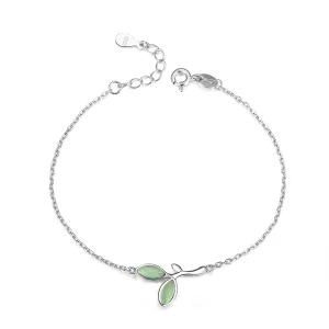 (image for) Pandora Style Silver Hope Chain Slider Bracelet - SCB112
