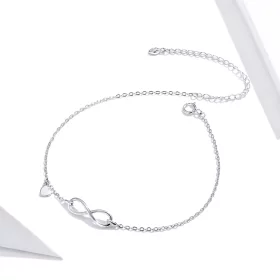 Pandora Style Silver Infinity bracelet - SCT019 Pandora Style Silver Infinity bracelet - SCT019