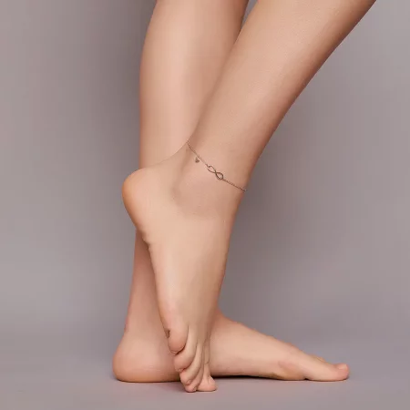 Pandora Style Silver Infinity bracelet - SCT019