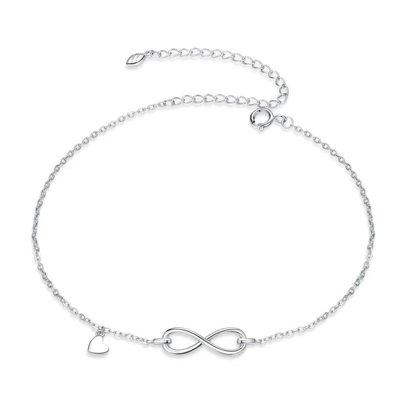 (image for) Pandora Style Silver Infinity bracelet - SCT019 - Product Image