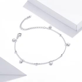 Pandora Style Silver Loving Heart bracelet - SCB191 Pandora Style Silver Loving Heart bracelet - SCB191