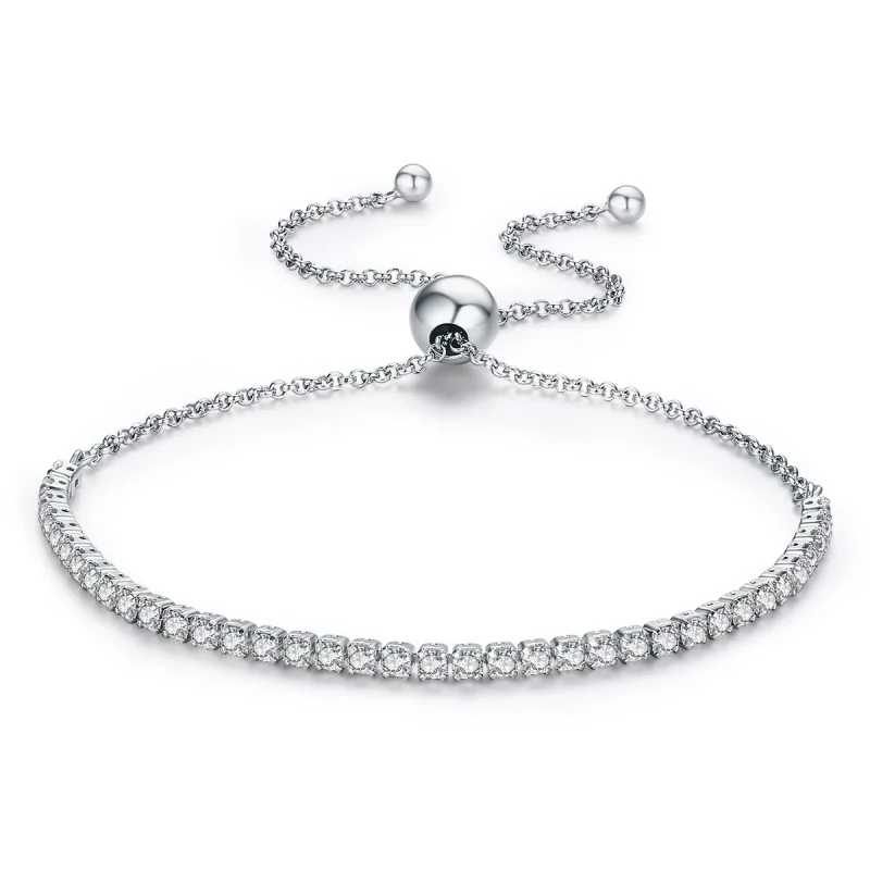 (image for) Pandora Style Silver Lovingly bracelet - SCB029 - Product Image