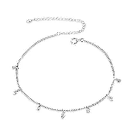 Pandora Style Silver Tassel bracelet - SCT018