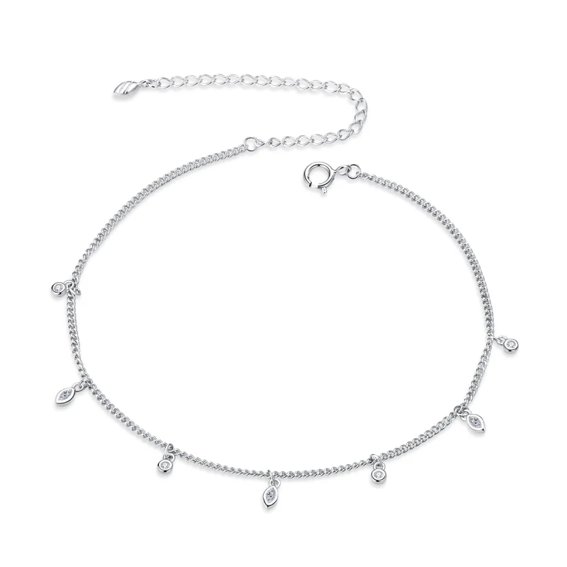 (image for) Pandora Style Silver Tassel bracelet - SCT018 - Product Image