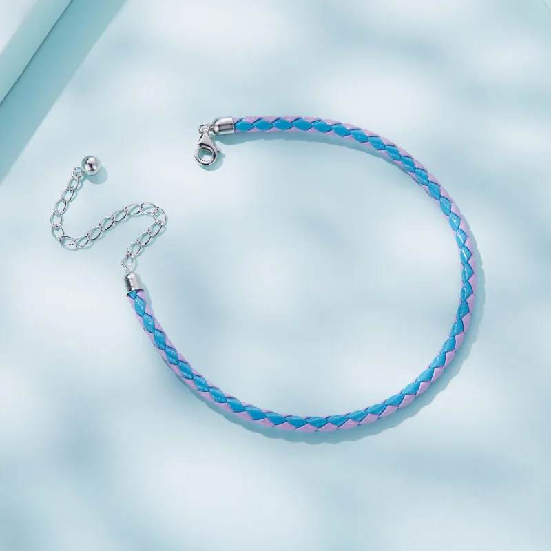 (image for) Pandora Style Simple Leather Bracelet - SCB243-CF - View 3