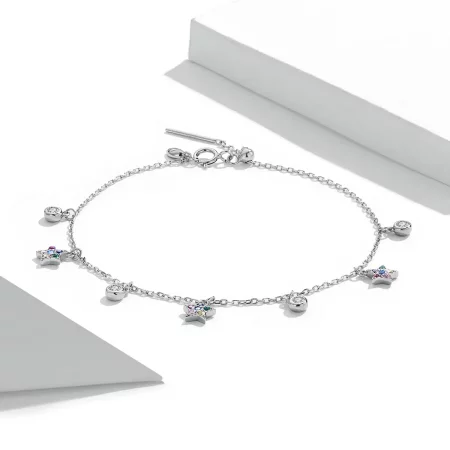 Pandora Style Star Bracelet - SCB227
