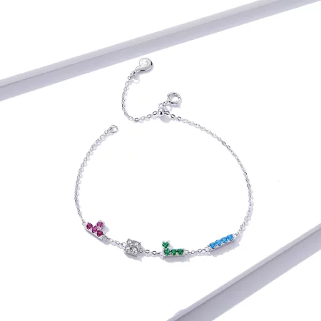 Pandora Style Tetris Bracelet - BSB040