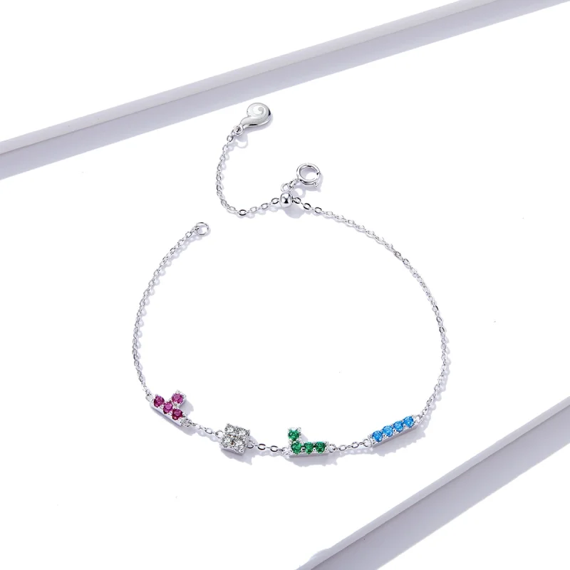 (image for) Pandora Style Tetris Bracelet - BSB040 - View 2