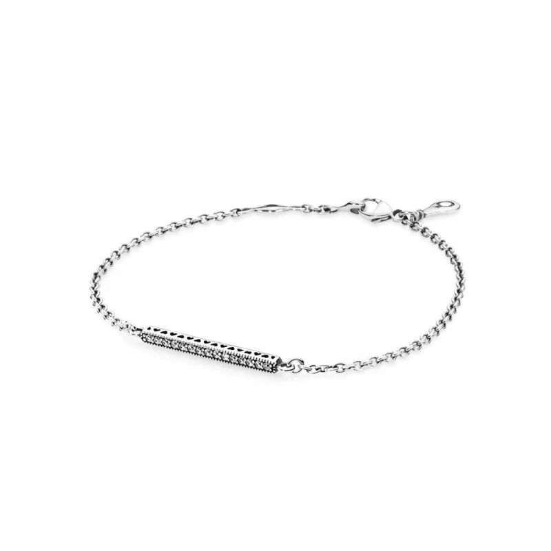 (image for) Hearts of PANDORA Bracelet, Clear CZ - 590513CZ - Product Image