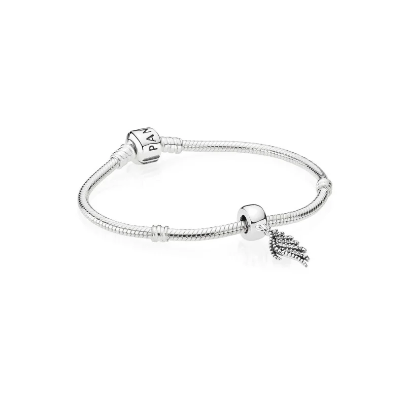 (image for) Pandora Feather pendants bracelet - R900155 - Product Image