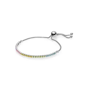 PANDORA Multi-Color Sparkling Strand Bracelet, Multi-Colored CZ - 590524PCZMX PANDORA Multi-Color Sparkling Strand Bracelet, Multi-Colored CZ - 590524PCZMX