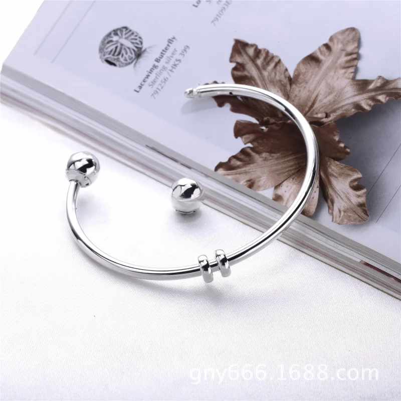 (image for) PANDORA Open Bangle - 596477 - View 4