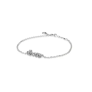 (image for) PANDORA Signature of Love Bracelet, Clear CZ - 590510CZ