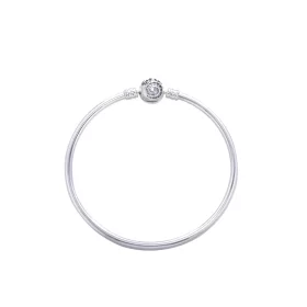 PANDORA Silver bangle with disney clasp Bracelet - 7501055890733MS
