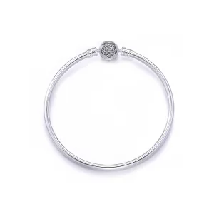 (image for) PANDORA Sparkling Hexagon Bangle - PE0009-1B