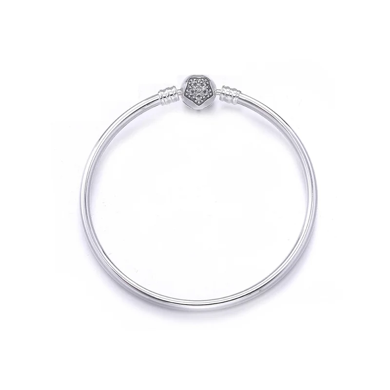 (image for) PANDORA Sparkling Hexagon Bangle - PE0009-1B - Product Image