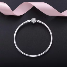 PANDORA Sparkling Hexagon Bangle - PE0009-1B PANDORA Sparkling Hexagon Bangle - PE0009-1B