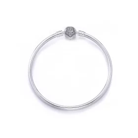 PANDORA Sparkling Hexagon Bangle - PE0009-1B PANDORA Sparkling Hexagon Bangle - PE0009-1B