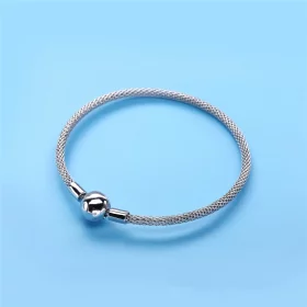 PANDORA Sterling Silver Mesh Bracelet - 596543 PANDORA Sterling Silver Mesh Bracelet - 596543