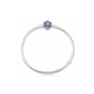 (image for) PANDORA Sterling Silver with Snowflake Clasp Bracelet - PE00029-1