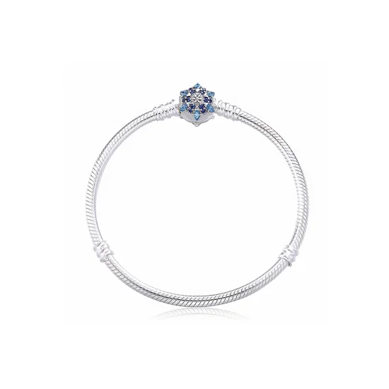 (image for) PANDORA Sterling Silver with Snowflake Clasp Bracelet - PE00029-1