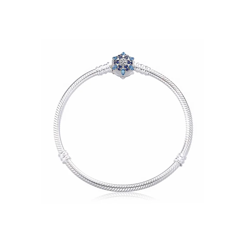 (image for) PANDORA Sterling Silver with Snowflake Clasp Bracelet - PE00029-1 - Product Image