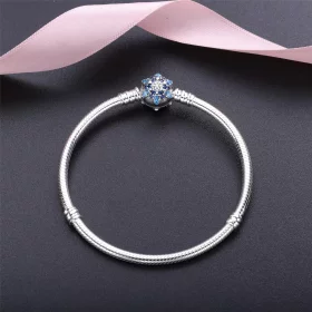 PANDORA Sterling Silver with Snowflake Clasp Bracelet - PE00029-1 PANDORA Sterling Silver with Snowflake Clasp Bracelet - PE00029-1