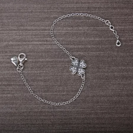 PANDORA Symbol of Lucky in Love Bracelet, Clear CZ - 590506CZ