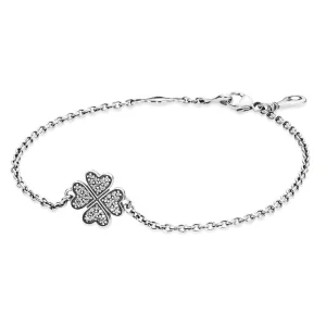 (image for) PANDORA Symbol of Lucky in Love Bracelet, Clear CZ - 590506CZ