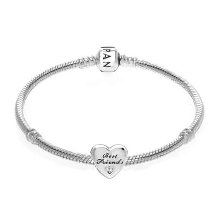 PANDORA The Friendship Heart Bracelet - 791727czf PANDORA The Friendship Heart Bracelet - 791727czf