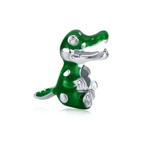 Pandora Style Baby Crocodile Charm - BSC190 Pandora Style Baby Crocodile Charm - BSC190