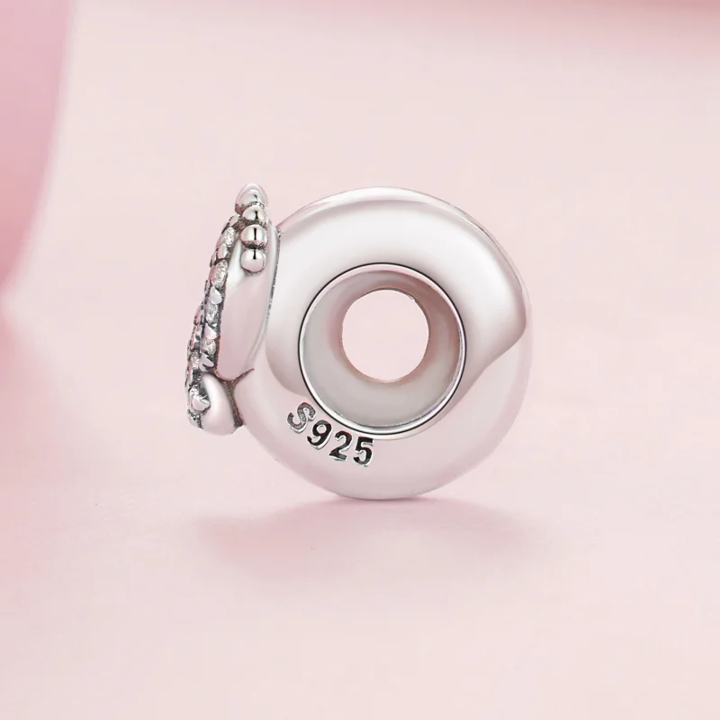 (image for) Pandora Style Baby Feet Spacer Charm - BSC688 - View 3