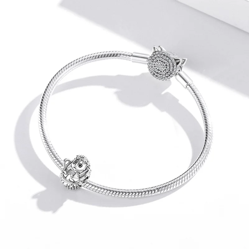 (image for) Pandora Style Baby Hedgehog Charm - SCC1926 - View 3