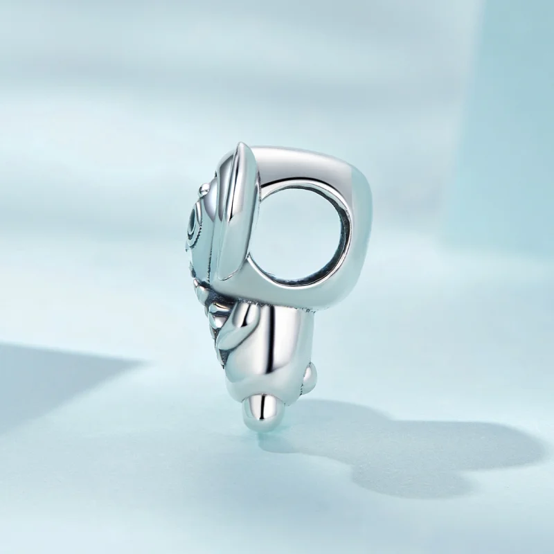 (image for) Pandora Style Big Eared Monkey Charm - SCC2387 - View 3