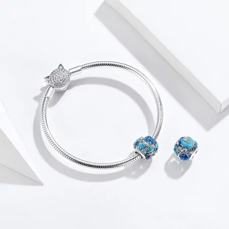 Pandora Style Blooming All The Way Charm - BSC087