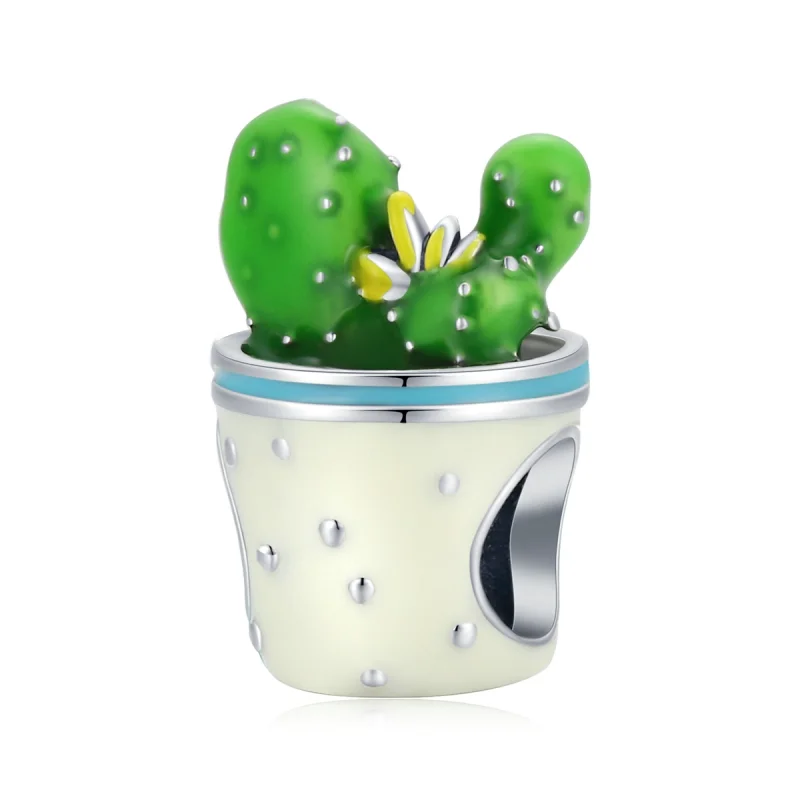 (image for) Pandora Style Cactus Pot Charm - SCC2019 - Product Image