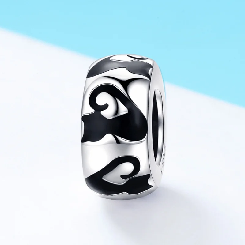(image for) Pandora Style Cat Silhouette Charm - SCC825 - View 2