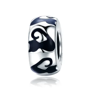 (image for) Pandora Style Cat Silhouette Charm - SCC825