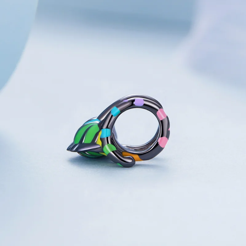 (image for) Pandora Style Chameleon Charm - BSC694 - View 3